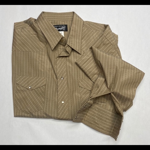 WRANGLER Authentic WESTERN SHIRT XXL - Picture 2 of 4